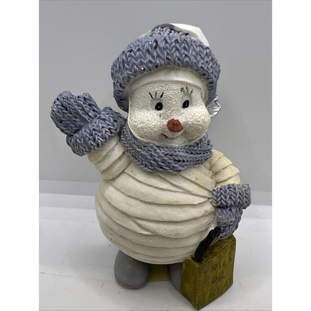 Mummified Snow Buddies Boo Buddies Encore 1999 Halloween Collection Figurine